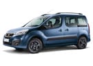 Ворсовые коврики на Peugeot Partner II 2008 - 2022 в Благовещенске