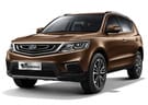 EVA коврики на Geely Emgrand X7 второй рестайлинг 2019 - 2022 в Благовещенске