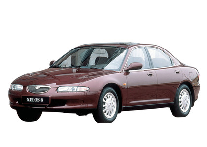 Ворсовые коврики на Mazda Xedos 6 1992 - 2000 в Благовещенске