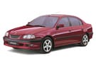 Ворсовые коврики на Toyota Avensis I 1997 - 2002 в Благовещенске