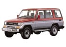 Ворсовые коврики на Toyota Land Cruiser Prado 70 1984 - 2025 в Благовещенске