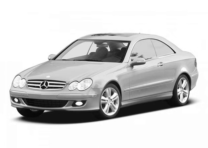 Коврики на Mercedes CLK (C209) 2002 - 2009 в Благовещенске