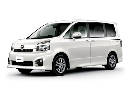 Ворсовые коврики на Toyota Voxy (R70) 2007 - 2013 в Благовещенске