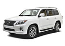 Ворсовые коврики на Lexus LX 570 и LX450d 2007 - 2023 в Благовещенске