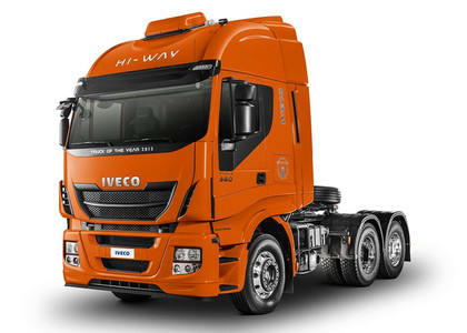 Ворсовые коврики на Iveco Stralis (Hi-Way) 2016 - 2025 в Благовещенске