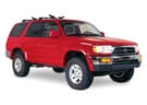 Ворсовые коврики на Toyota 4runner III 1995 - 2002 в Благовещенске