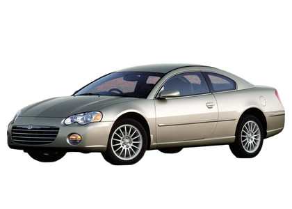 Ворсовые коврики на Chrysler Sebring II Coupe 2000 - 2006 в Благовещенске