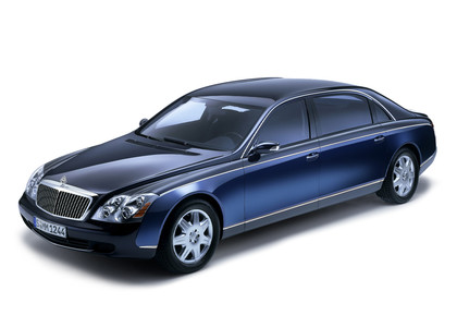 Ворсовые коврики на Maybach 62 и 62S 2002 - 2013 в Благовещенске