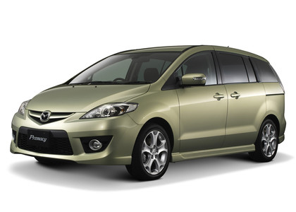 Ворсовые коврики на Mazda Premacy II 2005 - 2010 в Благовещенске