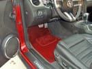 Ворсовые коврики на Ford Mustang V 2004 - 2014 в Благовещенске