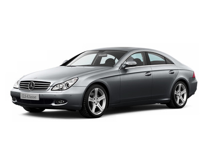 Ворсовые коврики на Mercedes CLS (C219) 2004 - 2010 в Благовещенске