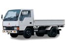 Ворсовые коврики на Mitsubishi Fuso Canter V узкая кабина 1984 - 1995 в Благовещенске