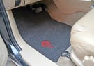 Ворсовые коврики на Toyota Fortuner I 2004 - 2015 в Благовещенске