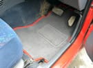 Ворсовые коврики на Toyota Cami 1999 - 2006 в Благовещенске
